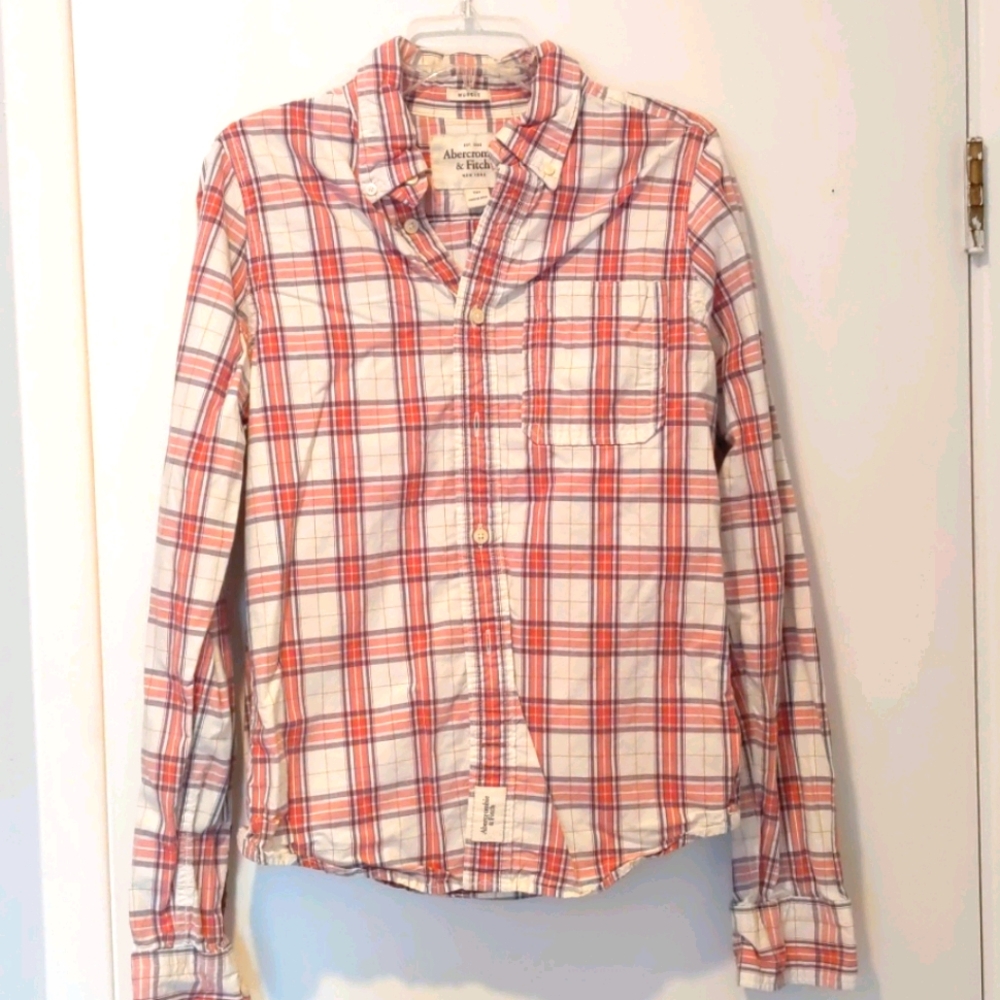 🔥 3/$23 Abercrombie Muscle Button Down